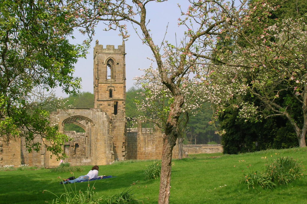 the ruins of Mount Grace Priory