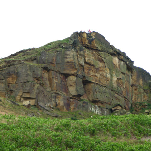 Cliffs at the top of Roseberry Topping